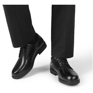 Bruno Marc Men’s Non‑Slip Work Shoes Black Size 11 NIB Restaurant Slip Resistant